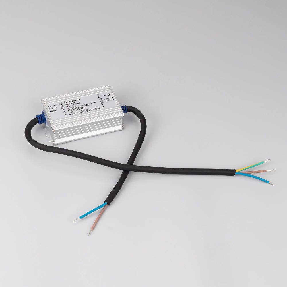 Блок питания ARPJ-LG-561000-PFC (30W, 25-56V, 0.3-1.0A) (Arlight, IP67 Металл, 5 лет) 046272