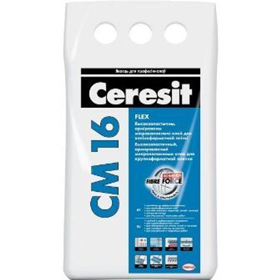 Клей плиточный СМ16 5кг Ceresit
