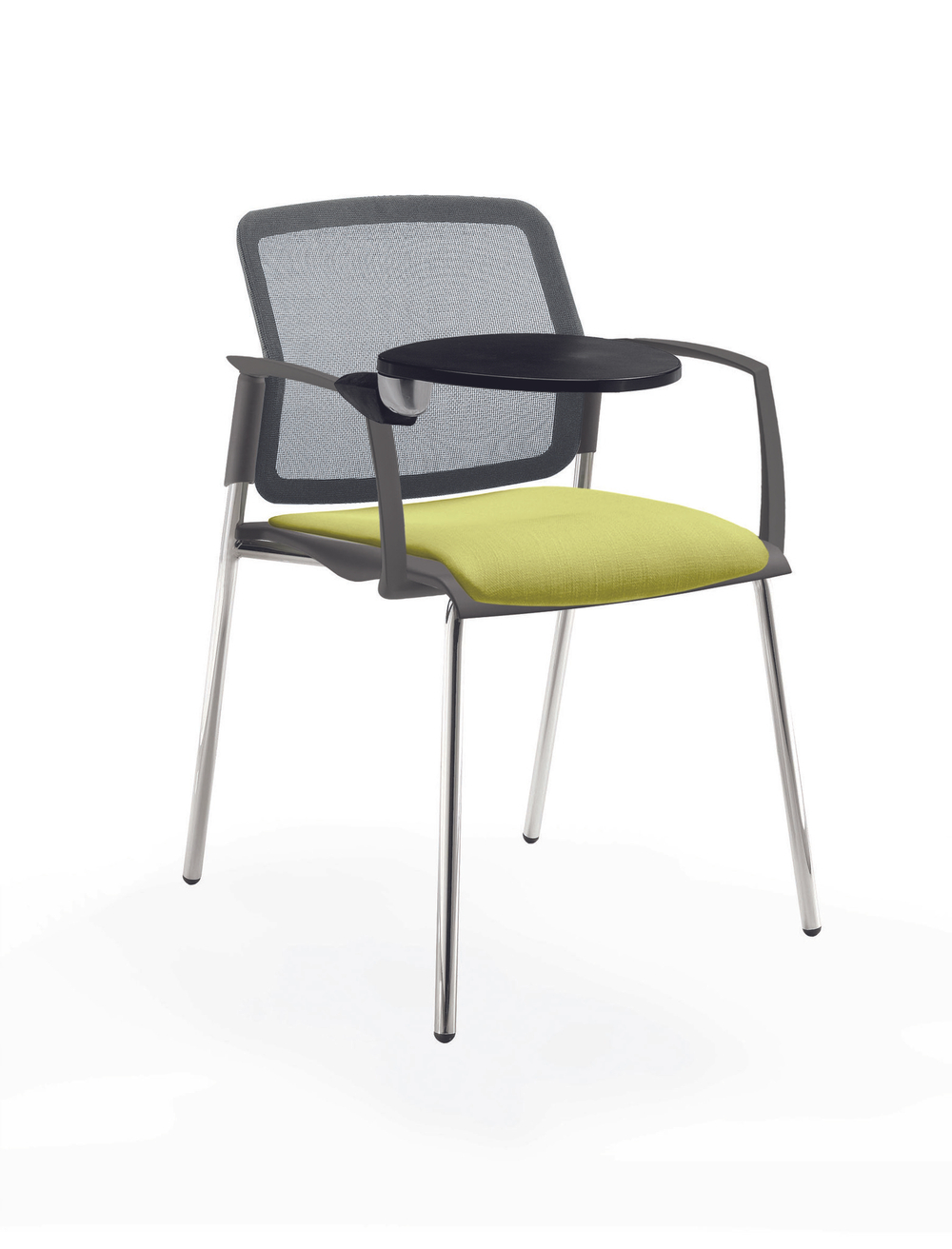 Movie стул со спинкой-сеткой и мягким сиденьем