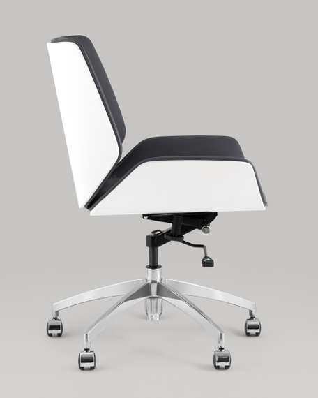 Кресло офисное TopChairs Crown SN серо-голубой