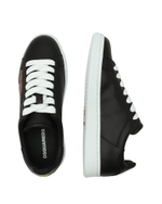 Кожаные кроссовки Dsquared2 - черный(SNM0175 01506232)