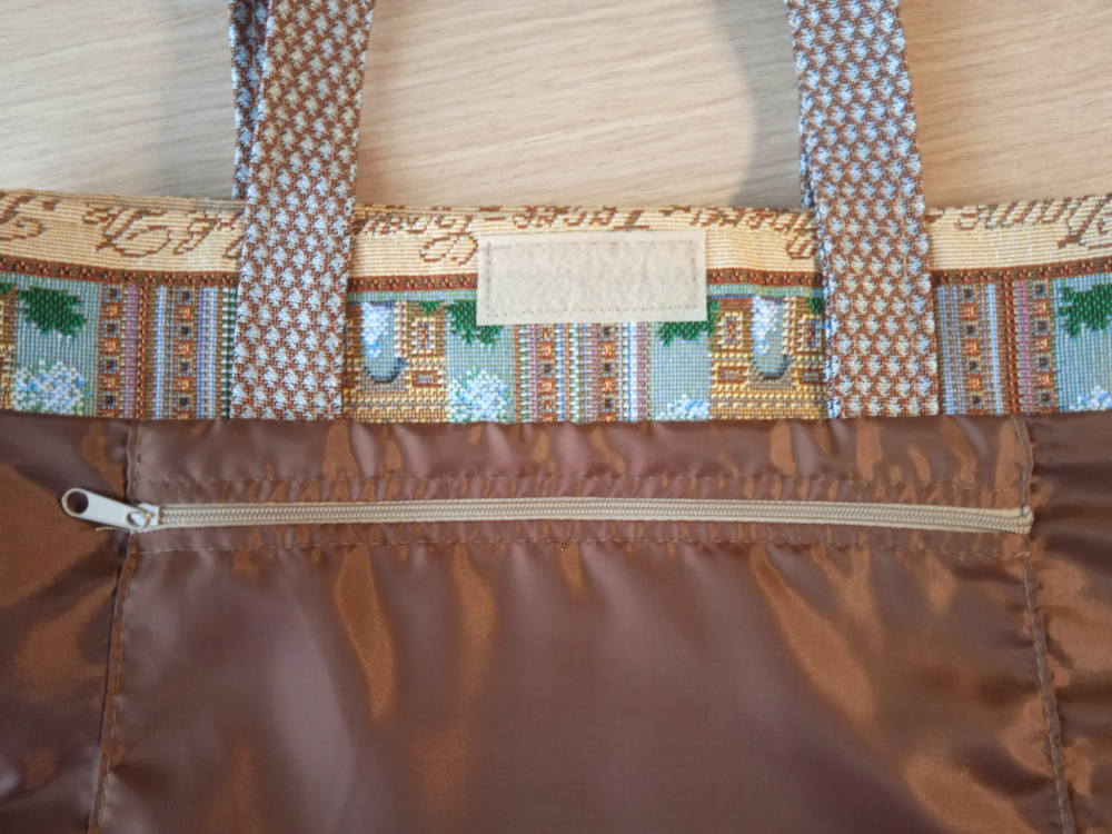 Гобеленовая сумка Париж (39х39х12)