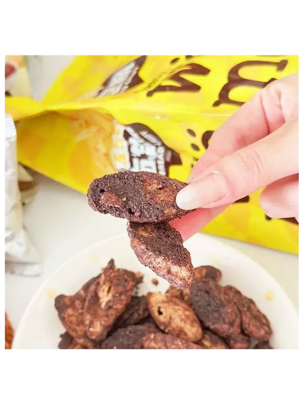 Хрустящие снеки Шоколадные Сухари 92 г