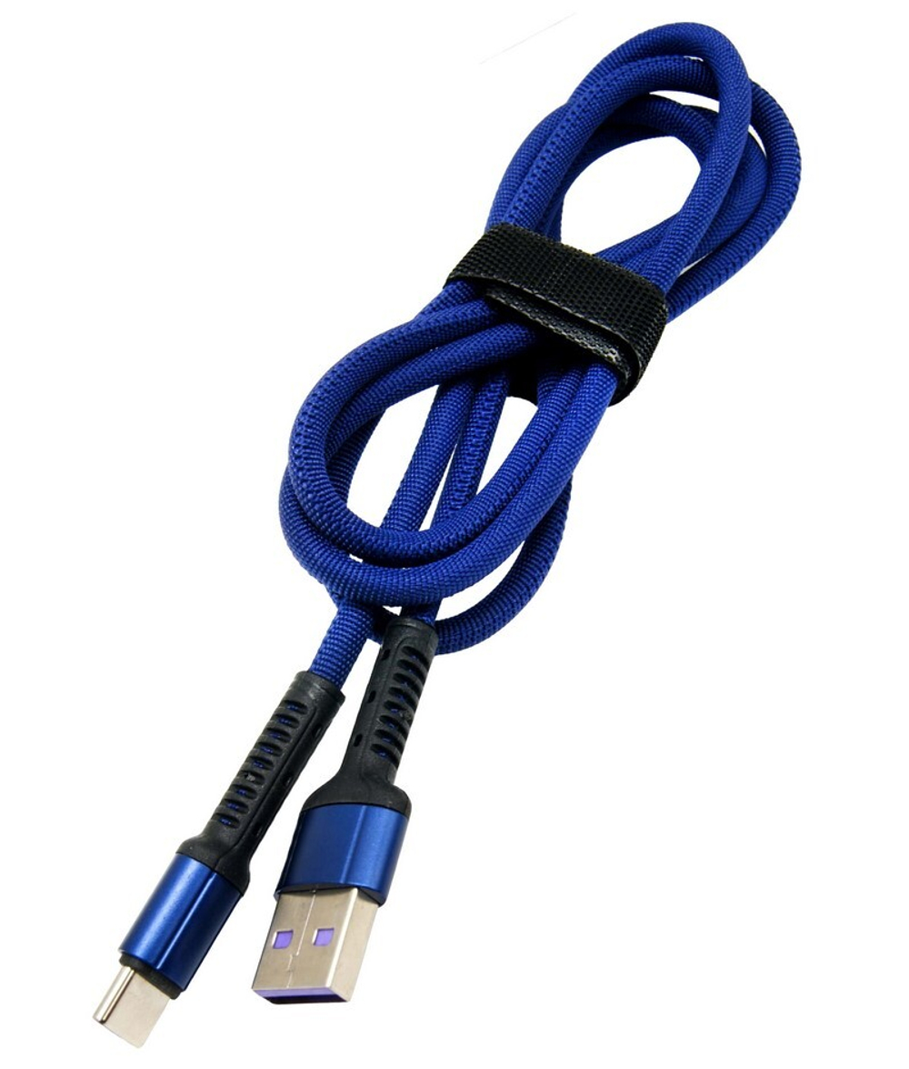 Кабель USB - TypeC A915 (синий) 1м