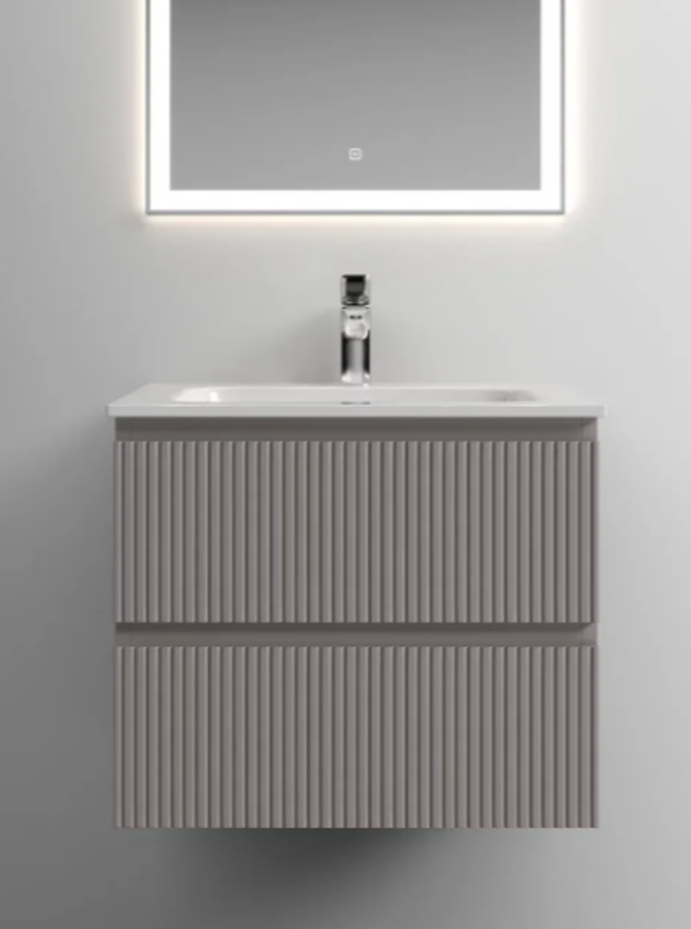 Тумба подвесная SANCOS Snob T 590х445х500, c двумя ящиками оснащенными доводчиками, Doha Soft, арт.SNT60SM