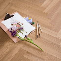 Инженерный паркет Coswick Дуб Сиена Натуральная (Raw Sienna) Шелковое масло ультраматовое