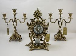 Bello De Bronze Часы Пендулино с маятником, антик