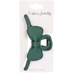 Заколка-краб для волос на блистере «Style Matte», бантик, микс 6 цветов, 11см