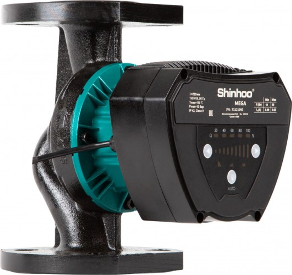 Насос циркуляционный SHINHOO MEGA 40-10F 71121006