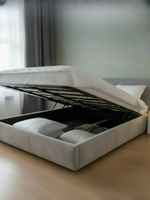 Кровать двуспальная Chelsea серая