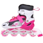 Коньки роликовые раздвижные Sport Star 136S, розовый, колеса ПВХ, размер M (35-38)