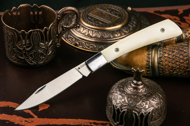 Складной нож Gent 440C Satin