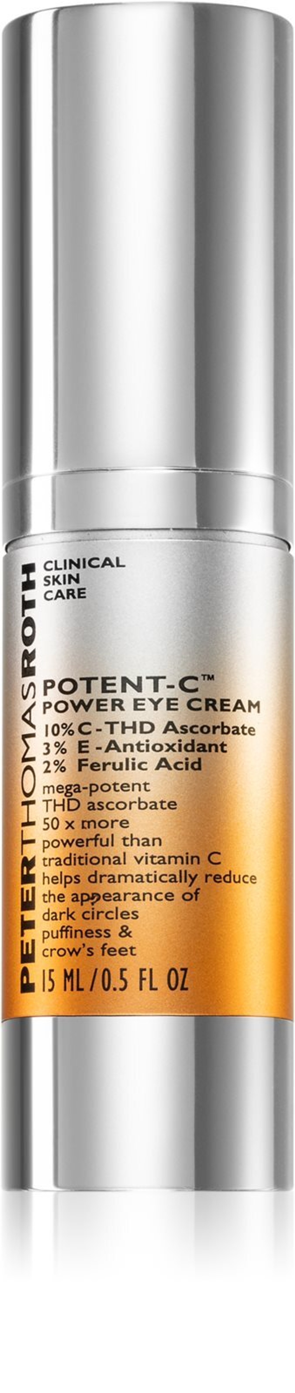 Peter Thomas Roth Potent-C - увлажняющий крем для глаз против отечности и темных кругов /   15  ml  / GTIN 670367008799
