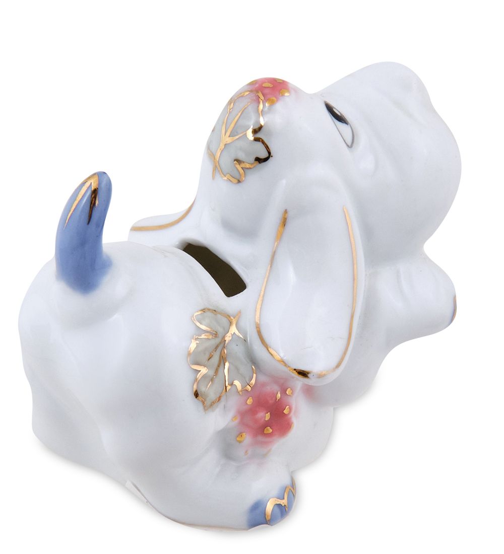 С 028 Копилка «Собачка» 3,5' роз. (GE)