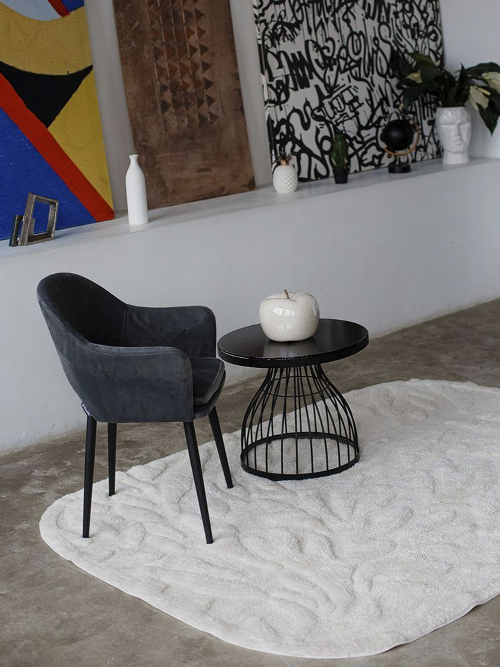 Хлопковый ковер Lillaland SANKOFA (160 x 230 см)