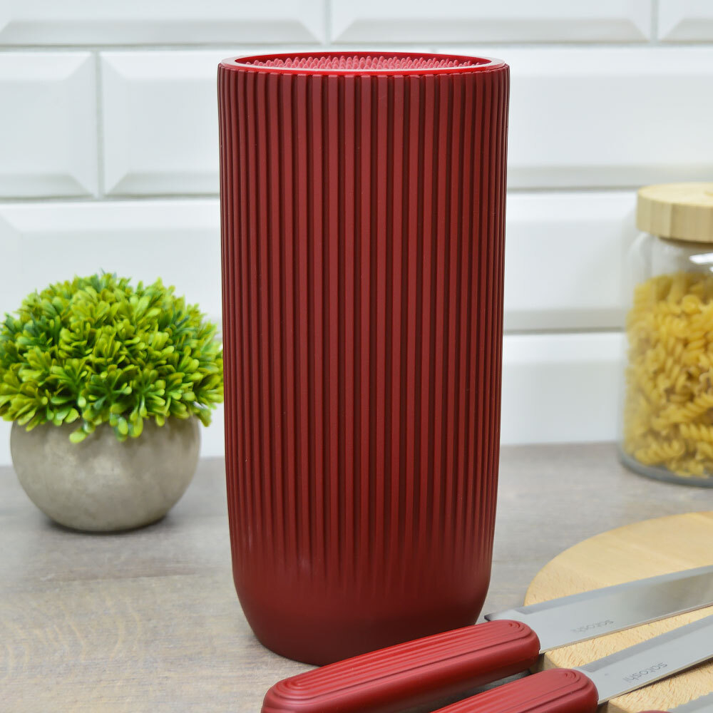 Набор ножей 6 предметов "Satoshi Райден" на подставке