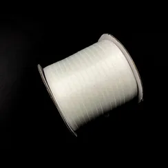 Атласная лента 5 мм, белая, Arta-F