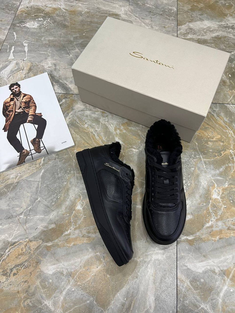 Кеды Santoni