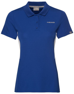 Футболка для девочки Head Club Tech Polo Shirt
