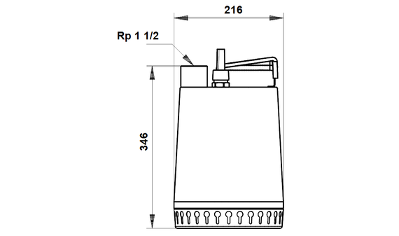 Дренажный насос Grundfos UNILIFT AP 12.40.08.3