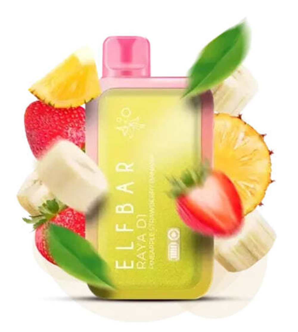 ELF BAR RAYA D1 - Pineapple Strawberry Banana (5% nic)