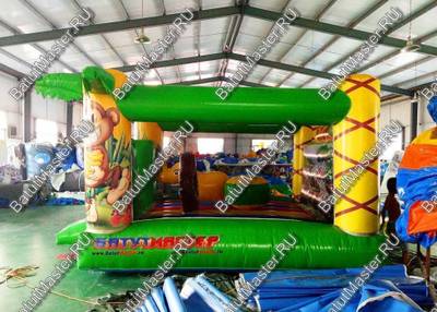 Коммерческий надувной батут "Львёнок" 4*4*3 м