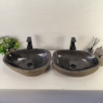 Раковина из речного камня ПАРА! RS-65478 55*36*15 0865