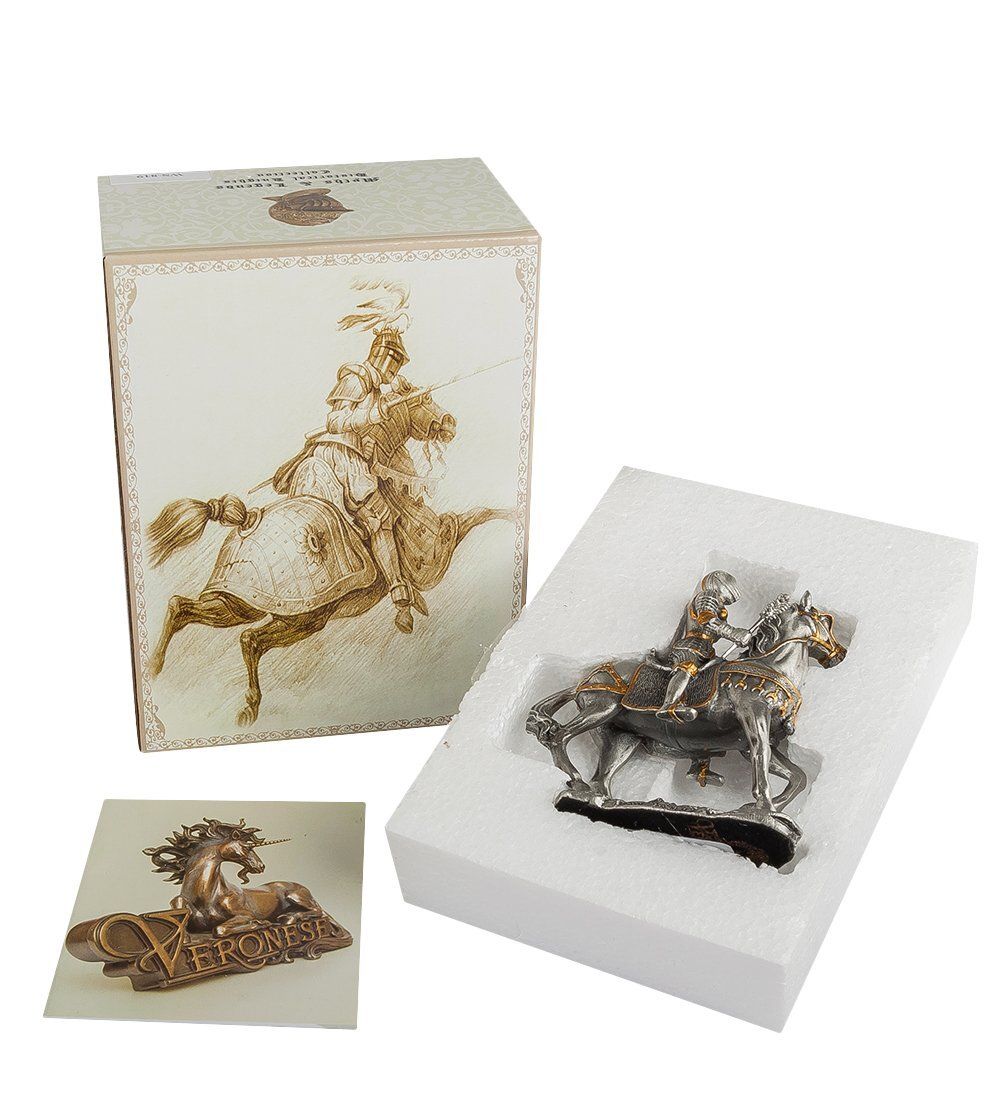 Veronese WS-822 Статуэтка «Средневековый воин на коне»