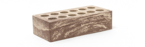 Кирпич лицевой гиперпрессованный одинарный капучино