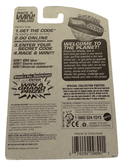 Hot Wheels Mercedes CLK-LM (2002)