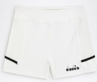 Женские Шорты теннисные Diadora L. Short Tights Pocket W - белый