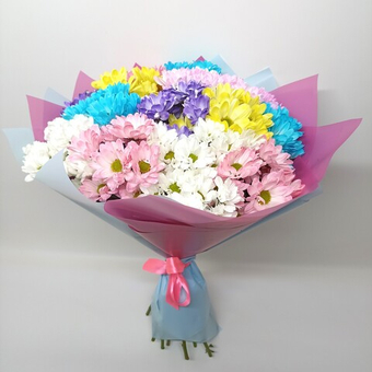 Букет хризантем Мозаика 2.0