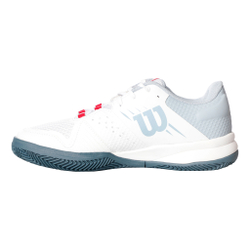 Женские теннисные кроссовки Wilson Kaos Devo Clay Court Shoe Women - White, Blue