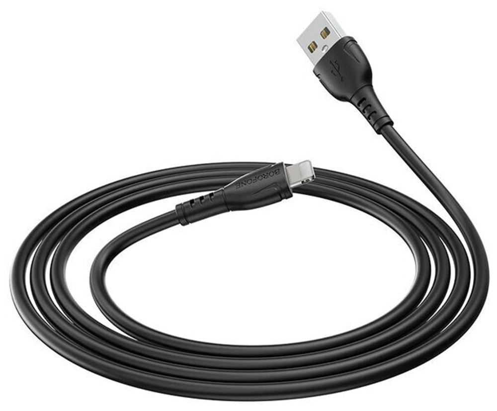 Кабель Lightning BOROFONE BX51 для iPhone, для телефона, планшета, наушников 1м