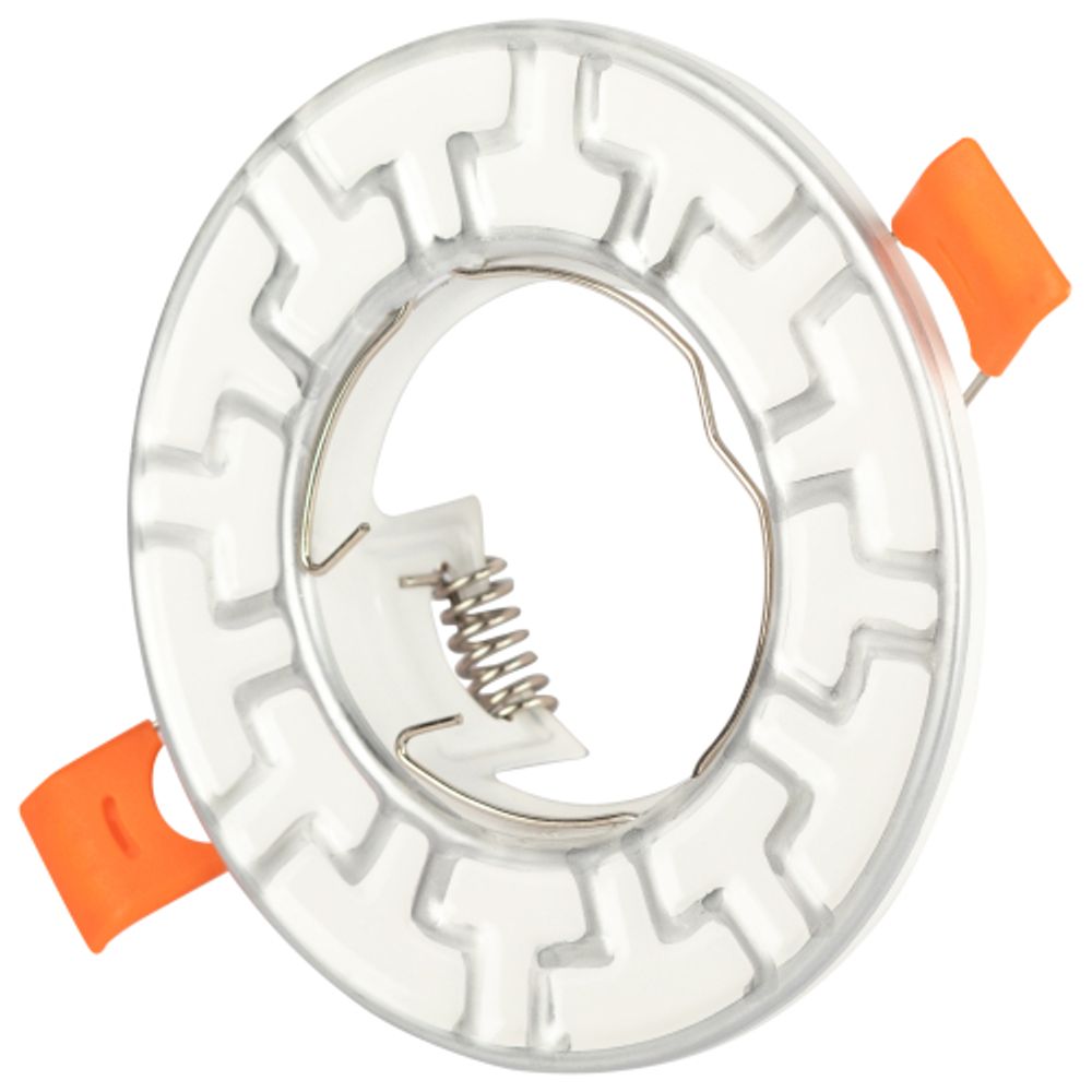 ST5 CH/WH Светильник ЭРА штампованный MR16,12V/220V, 50W белый/хром