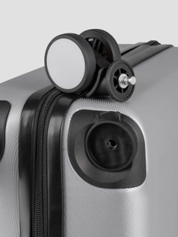 Чемодан Bonle размер XS Серебристый