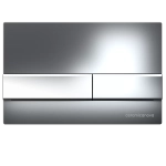 Унитаз подвесной Ceramica Nova METROPOL Rimless CN4002MB_1002CH черный матовый, безободковый, с крышкой микролифт, с инсталляцией и кнопкой хром