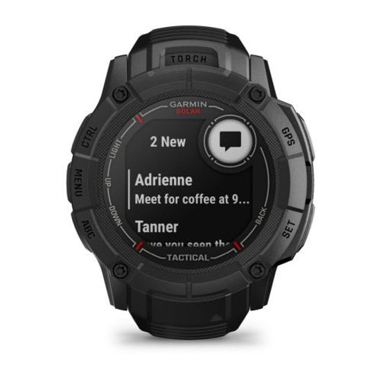 Умные часы Garmin Instinct 2X Solar Tactical Edition, черный