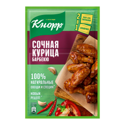 Кнорр На второе Сочная курица барбекю, 26г, блок 27шт. Knorr