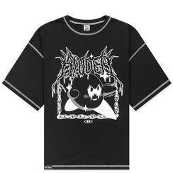 Футболка HAIDED CHAOTIC contrast, черный