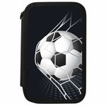 Пенал ПИФАГОР, 3 отделения, ламинированный картон, 19х11 см, "Ball kick", 272253