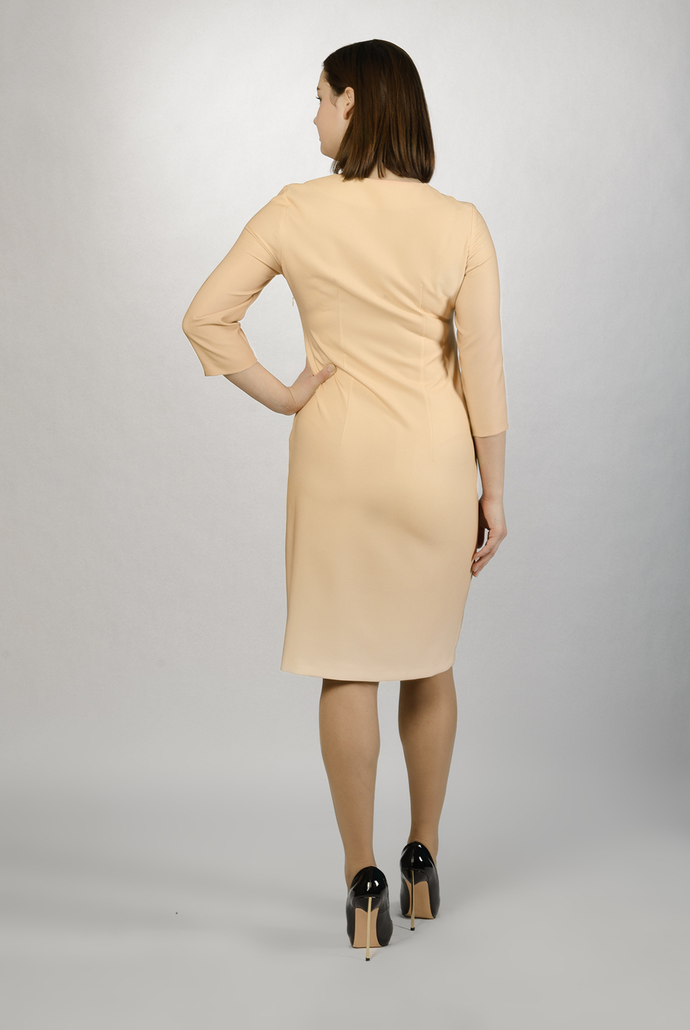 Повседневное платье 2739ЛП, перо #184Пе052739ЛП