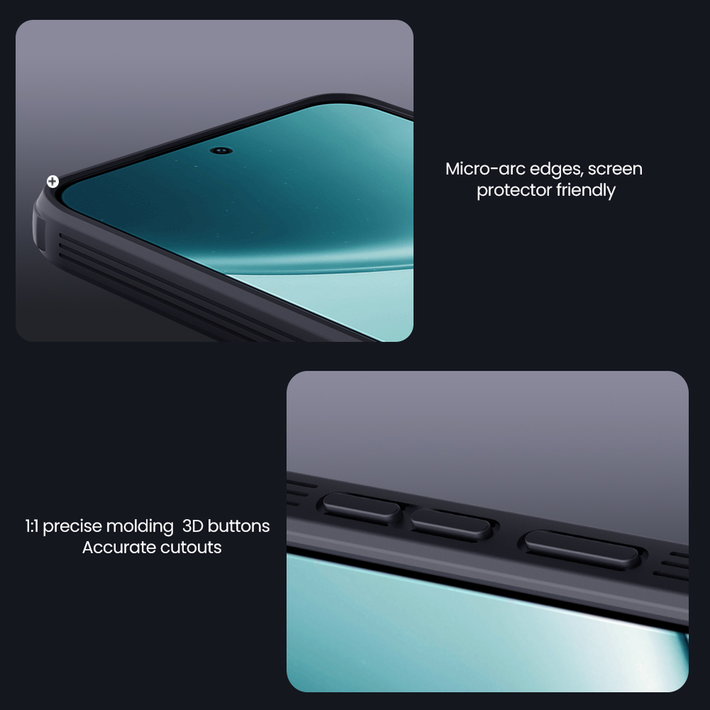 Чехол прозрачный тонированный для Xiaomi Redmi Note 15 Pro+ 5G и Poco M8 Pro 5G, серия CamShield Pro (защитная сдвижная шторка для камеры) от Nillkin