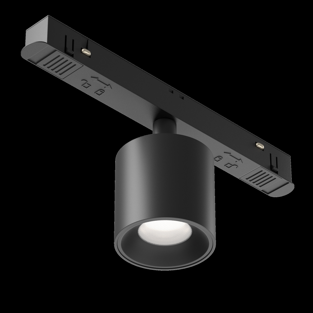 Магнитный трековый светильник Maytoni Alfa S TR132-4-7W-DS-B