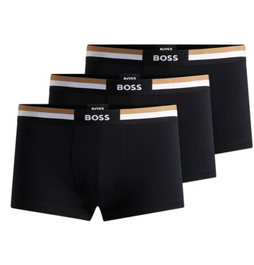Мужские спортивные боксеры BOSS Motion Trunk 3P - black