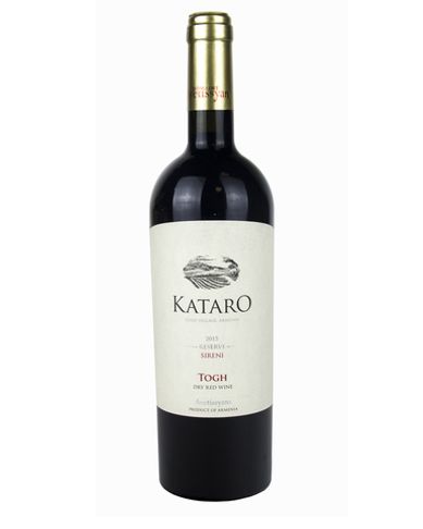Вино Kataro Reserv Красное сухое 2015 г.у. 13,5% 0,75 л, Армения