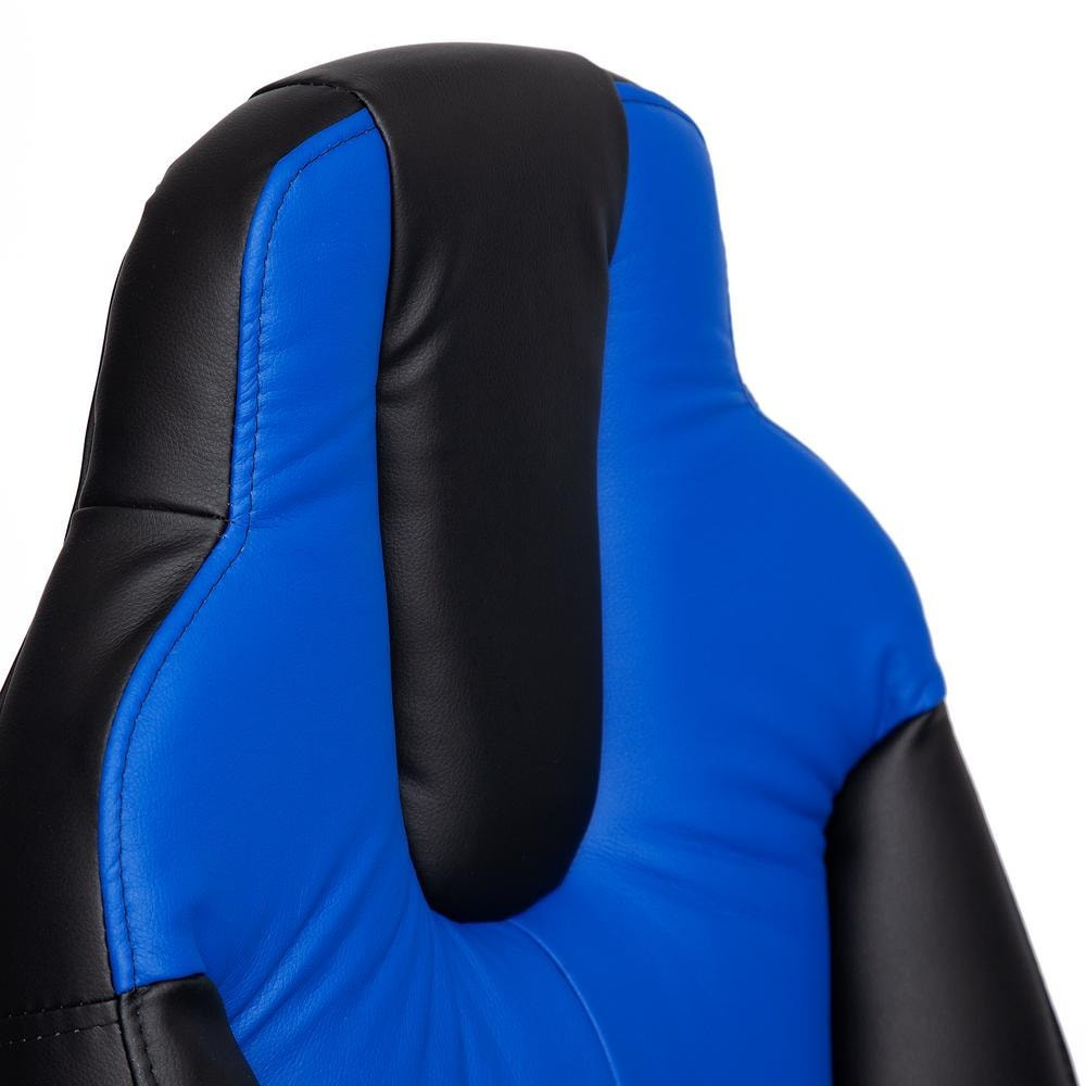 NEO-1 Кресло (кожзам черный/синий)