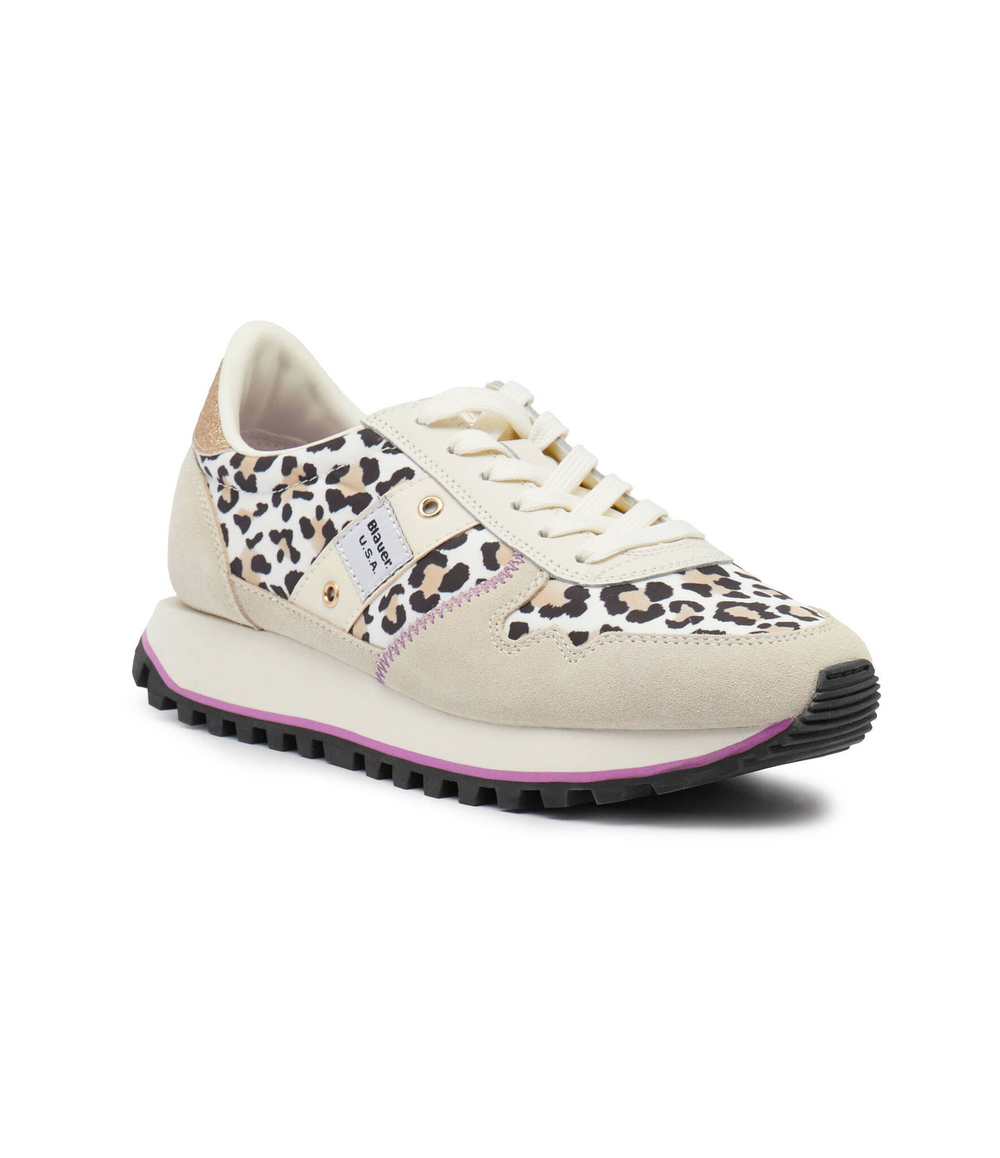 Кроссовки BLAUER - бежевый(S4MILLEN01 LEO)