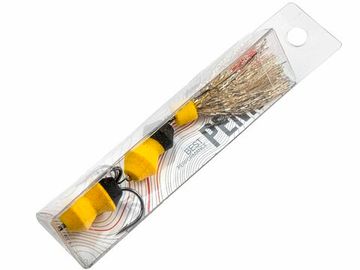 Приманка джиг. LJ PENNON TIPSYWORM жел./черн. в блистере