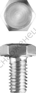 ЗУБР ГОСТ 7798-70 кл. пр. 5.8, M20 x 50 мм, болт оцинкованный, 5 кг (303080-20-050)